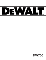 DeWalt DW700 El manual del propietario