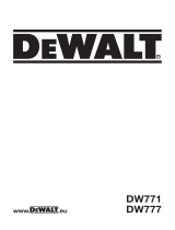 DeWalt DW771 El manual del propietario