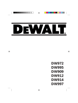 DeWalt DW972 Ficha de datos