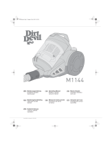 Dirt Devil M1144 Instrucciones de operación