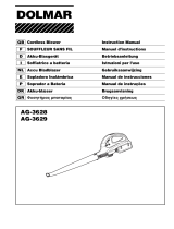 Dolmar AG-3629 El manual del propietario