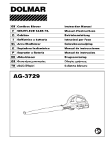 Dolmar AG3729-P El manual del propietario
