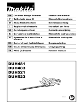 Dolmar Akku-Heckenschere 52 cm 18V (ohne Akku, ohne Ladegerät) DUH523Z El manual del propietario