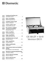 Dometic CE 88-FZ + Grill (Version EK11) Instrucciones de operación