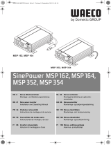 Dometic SinePower MSP 162, MSP 164, MSP 352, MSP 354 Instrucciones de operación