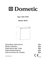 Dometic RF62 (Type: A30-100C) Instrucciones de operación