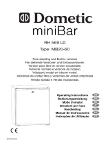 Dometic RH 569 LD Minibar El manual del propietario