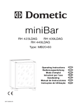 Dometic RH423LDAG Manual de usuario