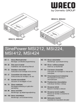 Dometic SinePower MSI212, MSI224, MSI412, MSI424 El manual del propietario
