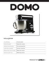 Domo Küchenmaschine, 6 Liter El manual del propietario