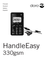 Doro HandleEasy 330 gsm El manual del propietario