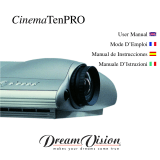 Dream Vision Projector CinemaTenPRO Manual de usuario