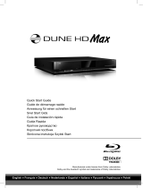 Dune HD HD MAX Manual de usuario