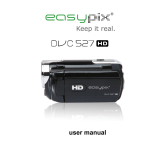 Easypix DVC-527 HD Manual de usuario