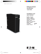 Eaton Onduleur Ellipse ECO 500 FR Manual de usuario