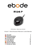 Ebode IR Link P El manual del propietario