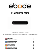 Ebode IR Link Pro Mini El manual del propietario