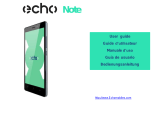 Echo Mobiles NOTE Manual de usuario