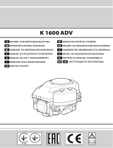Efco K 1600 ADV Manual de usuario