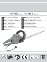 Efco HC 750 E El manual del propietario