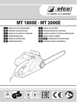 Efco MT1800 El manual del propietario