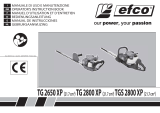 Efco TG 2800 XP El manual del propietario