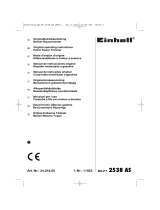 Einhell Blue BG-PT 2538 AS Instrucciones de operación