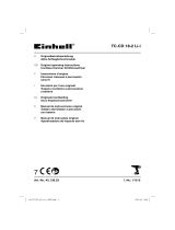 EINHELL TC-CD 18-2 Li-i (2x1,5 Ah) Manual de usuario