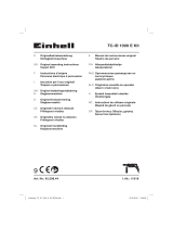 EINHELL TC-ID 1000 E Kit Manual de usuario