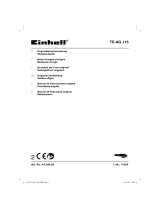 EINHELL TE-AG 115 El manual del propietario