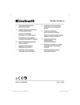 EINHELL Expert TE-OS 18/150 Li Solo Manual de usuario