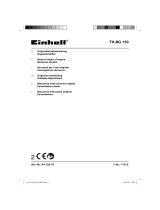 EINHELL TH-BG 150 Manual de usuario