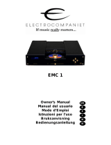 ELECTROCOMPANIET EMC 1 El manual del propietario