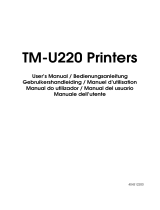 Epson TM-U220PD-103 Manual de usuario