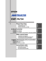 Epson EMP-74 Manual de usuario