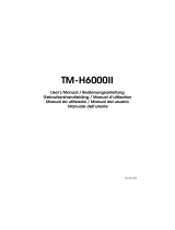 Epson H6000IIP - TM Two-color Thermal Line Manual de usuario