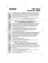 Epson PowerLite 8300i Manual de usuario
