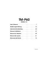 Epson TM-P60 Manual de usuario