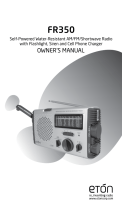 Eton FR350 Manual de usuario