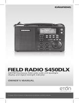 Eton Grundig S450DLX (S 450) Manual de usuario