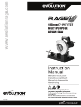 Evolution Power Tools RAGE4 Manual de usuario