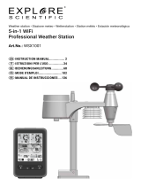 Explore Scientific Professional WIFI colour Weather Center 5-in-1 V El manual del propietario