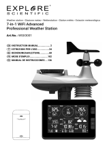Explore Scientific Professional WIFI Weather Centre 7in1 El manual del propietario