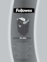 Fellowes MSMS-460Cs Manual de usuario