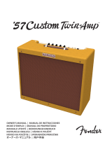Fender 57 Custom Twin-Amp El manual del propietario