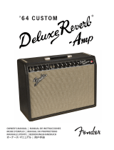 Fender '64 Custom Deluxe Reverb® El manual del propietario