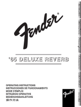 Fender 65 DELUXE REVERB Manual de usuario
