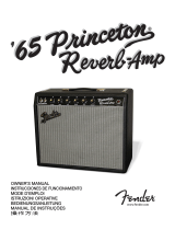 Fender '65 Princeton Reverb® El manual del propietario