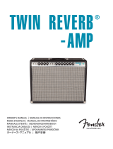 Fender '68 Custom Twin Reverb® El manual del propietario
