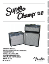 Fender Super Champ™ X2 Manual de usuario